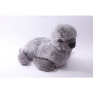 Gray, Baby Seal, Small Plush, Fiesta, Stuffed Animal, Soft Toy, ~ 250809-WH 435